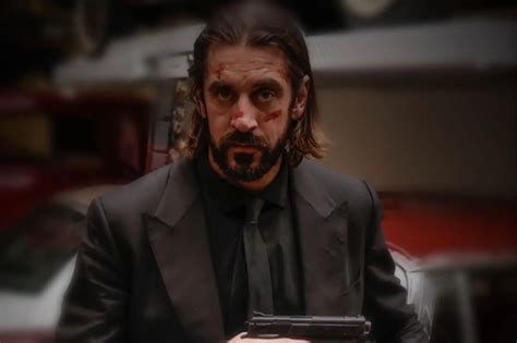 Aaron Rodgers (John Wick) Halloween Costume 2021