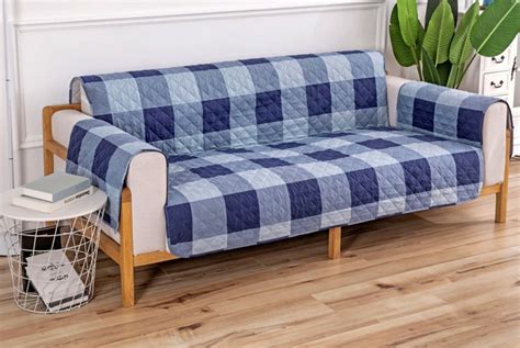 Reversible Quilted Sofa Cover | Leicester | Wowcher