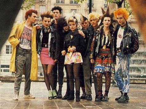 Chances are you knew someone into 80s punk fashion if you grew up ...