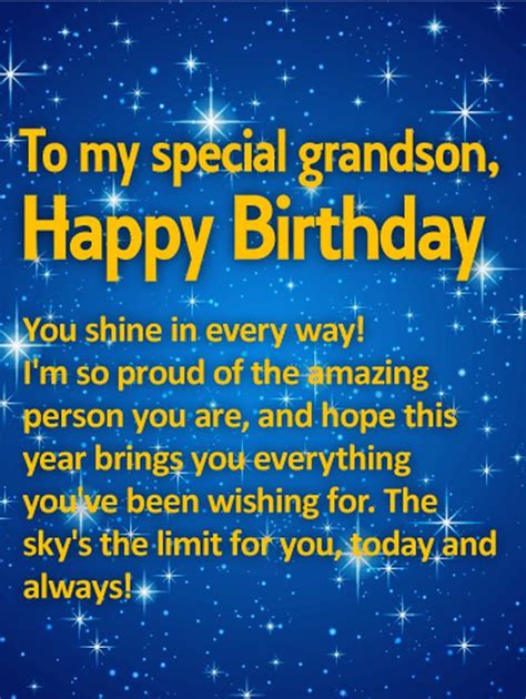 Happy Birthday Wishes for Grandson, Bday Grandson Quotes and Images