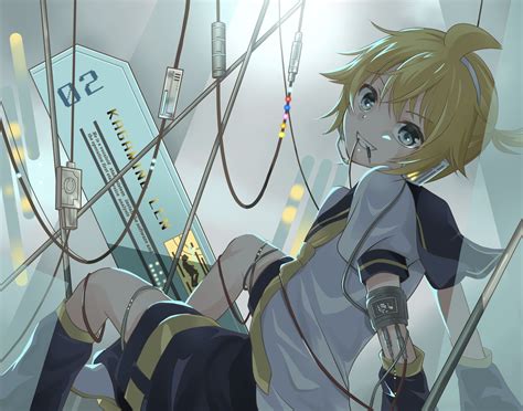 Download Len Kagamine Anime Vocaloid 4k Ultra HD Wallpaper