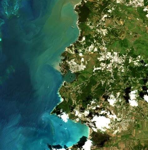 Satellite Image Of Puerto Rico From Sentinel 2 | EOS Gallery