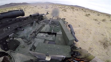 USMC LAV-25 M242 Bushmaster 25mm Chain Gun Desert Live Fire Operation - YouTube