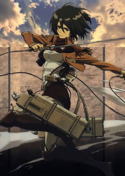 Mikasa Ackerman - Attack on Titan - Mobile Wallpaper by WIT STUDIO #1575802 - Zerochan Anime ...