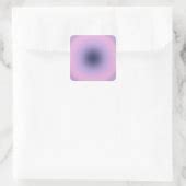 Retro Lavender Purple Gradient Square Sticker | Zazzle