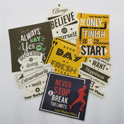 Jual Stiker Tema Motivasi Sticker Motivation Quote Stiker Tema Motivasi ...