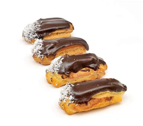 The éclair pastry originated in 19th century in France. | French cuisine, Food, Desserts