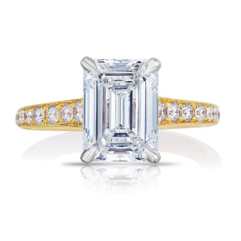 Emerald-Cut Diamond Engagement Ring – Lauren Addison – Bespoke Jewelry ...