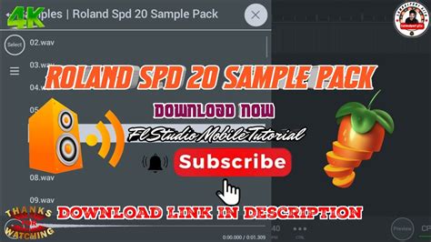 Roland Spd 20 Sample Pack Free Download File || Dj Sample Pack || Fl Studio Mobile Tutorial ...