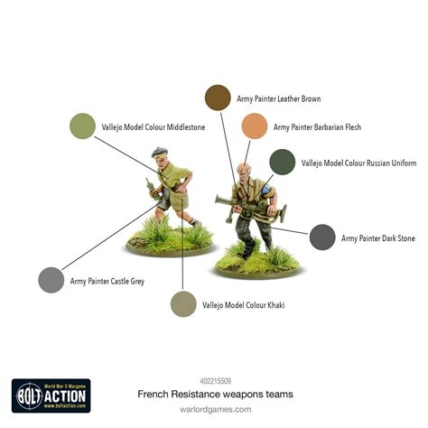 French Resistance Weapons Teams Bolt Action