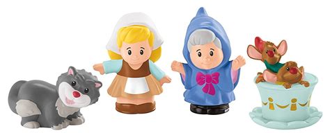 FP Little People Disney Princess Cinderella and Friends Buddy Pack - Walmart.com - Walmart.com