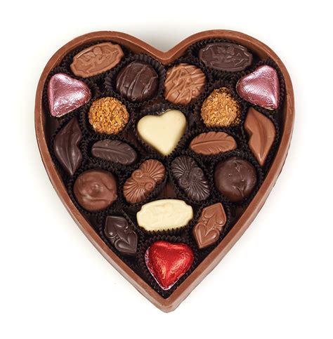 Love, Sweet Love Edible Chocolate Heart Boxes for Valentine's Day ...