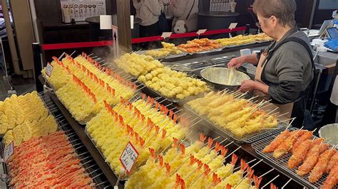 10,000 Tempura a Day! Japan Street Food - YouTube