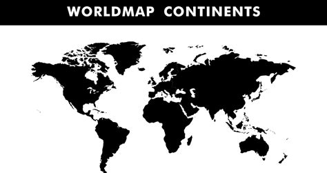 Blank World Maps - 10 Free PDF Printables | Printablee