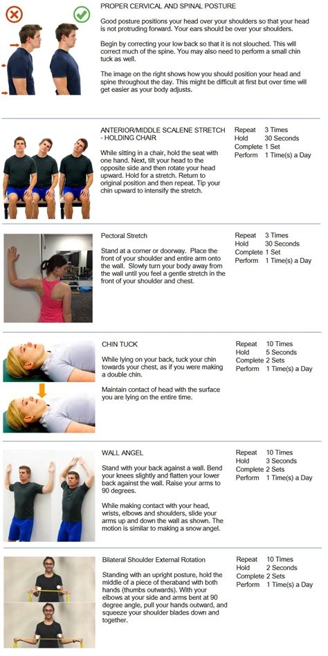 Thoracic Outlet Syndrome Exercises - Active Chiropractic