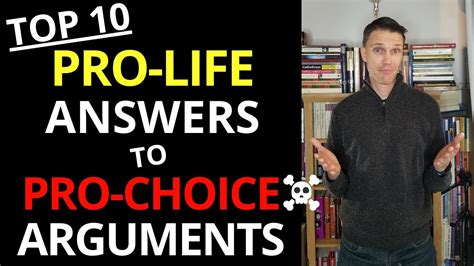 Top 10 Pro Life Arguments Against Abortion (Pro Choice vs Pro Life Arguments) - YouTube