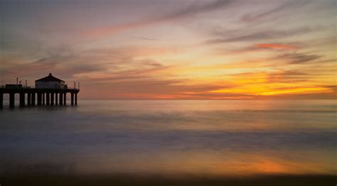 Manhattan Beach Sunset | A beautiful sunset in Manhattan Bea… | Flickr