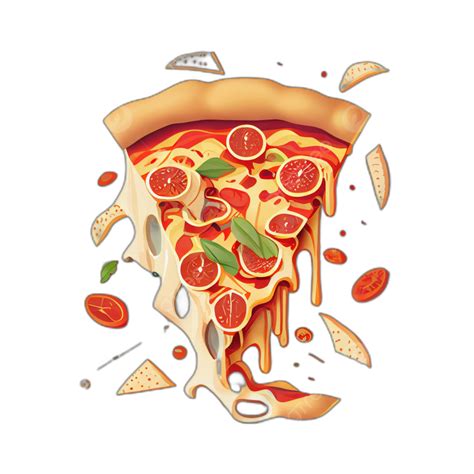 Delicious Pizza Slice With Tomatoes, Pisa, Pizza Slice, Tomato PNG Transparent Image and Clipart ...