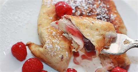 Raspberry Flour Tortilla Turnovers | What's Cookin' Italian Style Cuisine