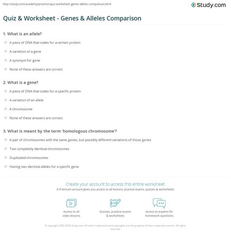 2 genes and chromosomes worksheet answers - Worksheet Master