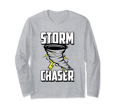 Storm Chaser Long Sleeve T Shirt Gift Tornado Shirt-4LVS – 4loveshirt