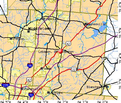 Lebanon, Ohio (OH 45036) profile: population, maps, real estate ...