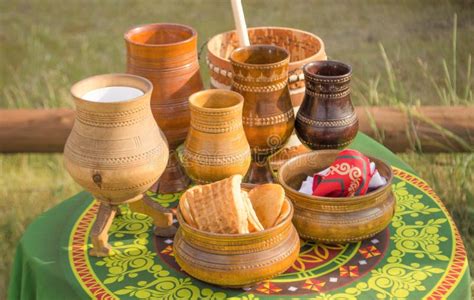 National Yakut Dishes and Koumiss on Table Stock Image - Image of koumiss, food: 176576007