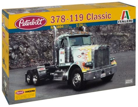 Italeri Peterbilt 378-119 Classic Plastic Model Kit 3894 | Hobbies