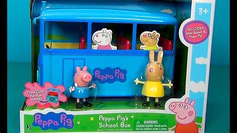 Estrazione of the bus Peppa Pig. Vediamo new toy school-bus Peppa Pig. S... | Toy school bus ...