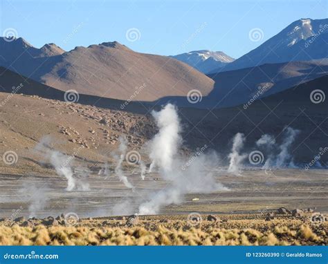 Geysers Del Tatio, Atacama Desert, Chile Stock Photo - Image of temperature, geysers: 123260390