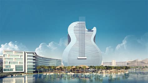 Seminole Hard Rock Hollywood to Top Off Guitar-Shaped Hotel Tower