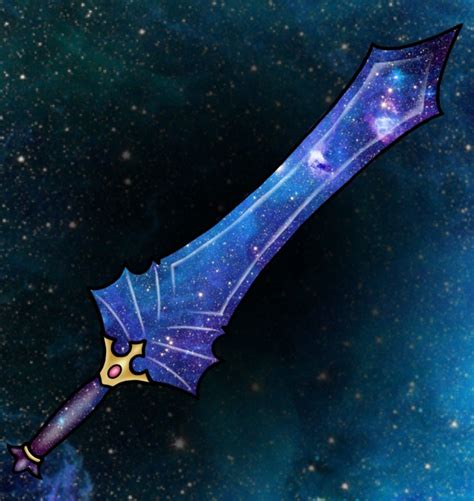 Galaxy Sword With Prismatic Shard at stevenmsmitho blog