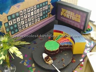 Coolest Animated Wheel of Fortune Cake