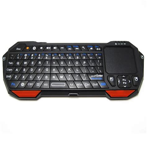 20pcs/lot Mini Wireless Bluetooth 3.0 Keyboard Fly Air Mouse With Touchpad BT05 for Windows iOS ...