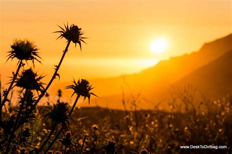 Photo Favorite – Sunset on the California Coast - Desk to Dirtbag