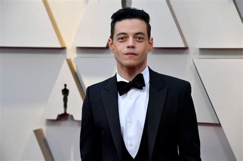 Rami Malek on the Oscars Red Carpet 2019: Oscars 2019 Nominees on the Red Carpet - Oscars 2019 ...