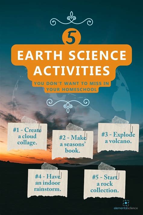 5 Earth Science Activities You Don't Want to Miss | Earth science activities, Earth science ...