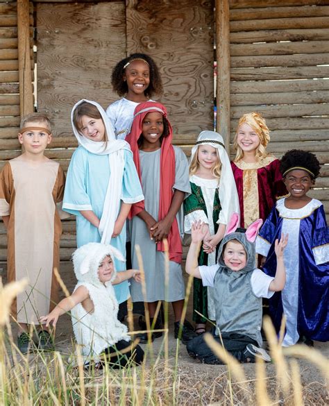 Complete Nativity Dress Up 9 Piece Costume Set-LANATIV-M | Dress up ...