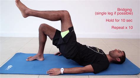 Printable Hip Exercises For Hip Pain