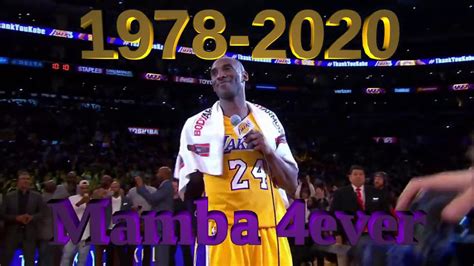 Kobe Bryant Tribute Video! #Mamba Forever - YouTube