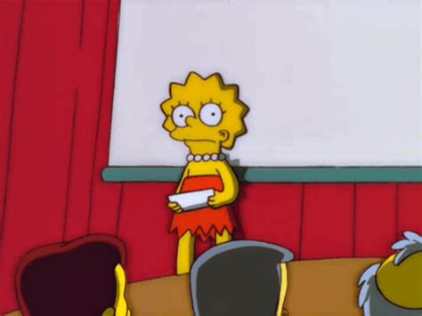 Lisa's Presentation Original | Lisa Simpson's Presentation | Know Your Meme