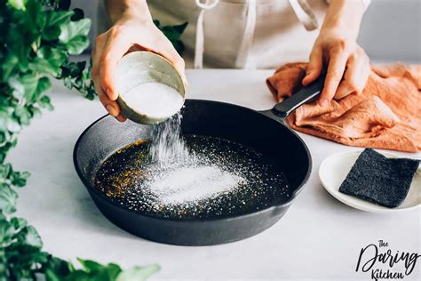 How to Clean A Rusty Cast Iron Skillet - Daring Kitchen