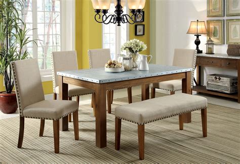 Modern Bench Style Dining Table Set Ideas | HomesFeed