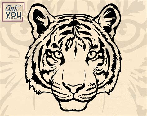 Tiger Stencil Printable