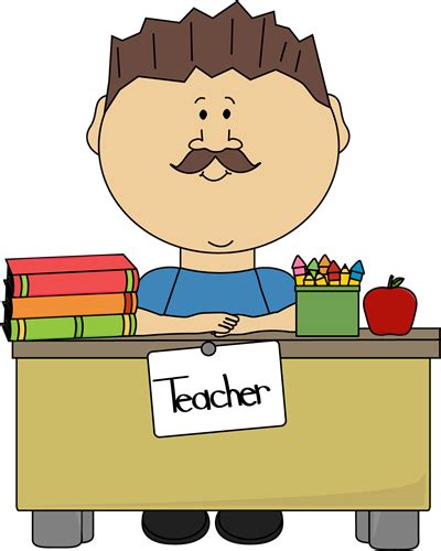 Male Teacher Clip Art - Male Teacher Vector Image