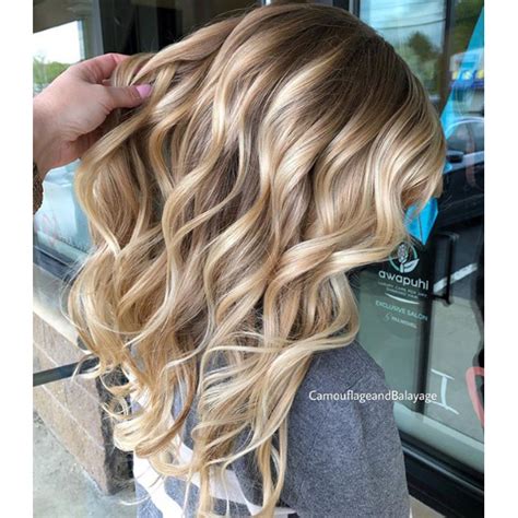 Golden Blonde Balayage Haircolor Formula behindthechair.com