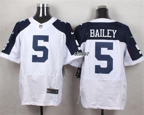 Men's NFL Dallas Cowboys #5 Bailey White elite jersey 20.99$ www ...