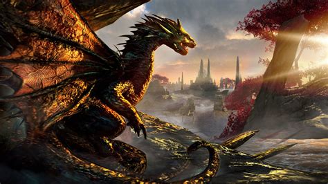 Dragon Realms 4k Ultra HD by Joseph C-Knight