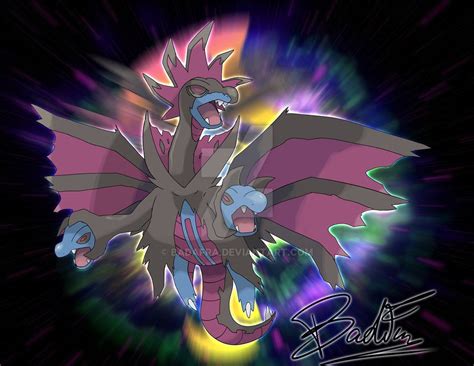 Mega Hydreigon - fakemega evolution by badafra on DeviantArt | Cute ...