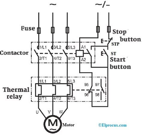 Thermal Relay : Construction, Circuit, Types & Its Applications